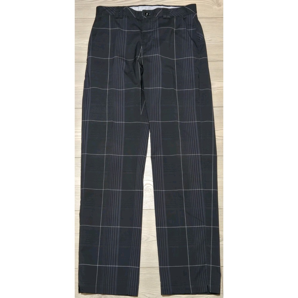 OGIO Golf Pants Mens Size 32x32 Black / Gray‎ Flat Front